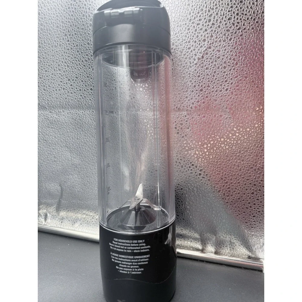 NutriBullet Portable Blender Bottle Black USB Rechargeable Smoothie Cup